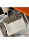 Hermes Touch Birkin 25cm Limited Edition White Bag Replica