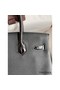 Hermes Touch Birkin 30 Bag In Black Clemence and Shiny Niloticus Crocodile Skin Replica