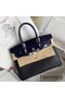 Hermes Touch Birkin 30 Bag In Noir Shiny Niloticus Crocodile Skin Replica