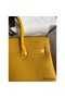 Hermes Touch Birkin 30 Bag In Yellow Clemence and Shiny Niloticus Crocodile Skin Replica