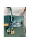 Hermes Touch Birkin 30 Bag in Green Clemence and Matte Alligator Leather Replica