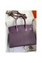 Hermes Touch Birkin 30 Bag in Raisin Clemence and Matte Alligator Leather Replica