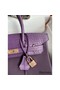 Hermes Touch Birkin 30 Bag in Raisin Clemence and Matte Alligator Leather Replica