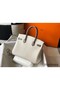 Hermes Touch Birkin 30cm Limited Edition White Bag Replica