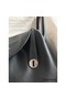 Hermes Touch Lindy 30 Handmade Bag In Black Swift Calfskin Replica