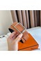 Hermes Tube H Reversible Belt 38MM in Gold Clemence Leather Replica