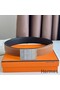 Hermes Typo Reversible Belt 32MM in Gold Epsom Calfskin Replica