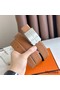 Hermes Typo Reversible Belt 32MM in Gold Epsom Calfskin Replica