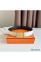 Hermes Typo Reversible Belt 32MM in White Epsom Calfskin Replica