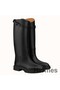 Hermes Variation Boots In Black Calfskin Replica