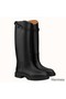 Hermes Variation Boots In Black Calfskin Replica