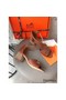 Hermes Viaggio 60MM Sandals In Brown Leather Replica