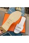 Hermes View Sandals In White Calfskin leather Replica