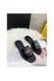 Hermes Villa Sandals In Black Calfskin Replica
