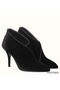 Hermes Virginia Ankle Boots In Black Velvet Replica