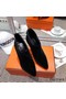 Hermes Virginia Ankle Boots In Black Velvet Replica