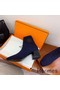 Hermes Volver 60 Ankle Boot In Blue Knit Replica