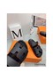 Hermes Women's Chypre Sandals In Black Epsom Calfskin Replica