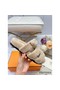 Hermes Women's Chypre Sandals In Off White Shearling Replica