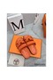 Hermes Women's Chypre Sandals In Orange Epsom Calfskin Replica