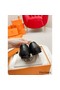 Hermes Women's Colette Loafers in Black Leather Replica