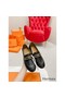 Hermes Women's Colette Loafers in Black Leather Replica