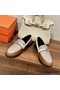 Hermes Women's Destin Loafers in Multicolor Leather Replica