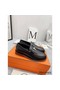 Hermes Women's Faubourg Loafers in Black Leather Replica