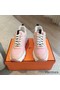 Hermes Women's Impulse Sneakers in Pink Fabric and Leather Replica
