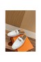 Hermes Women's Oz Mules in White Calfskin Replica
