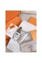 Hermes Women's Oz Mules with Fringed in White Leather Replica