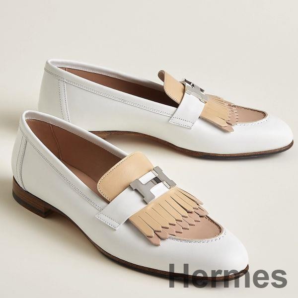 Hermes Women's Royal Loafers in Multicolor Calfksin Replica