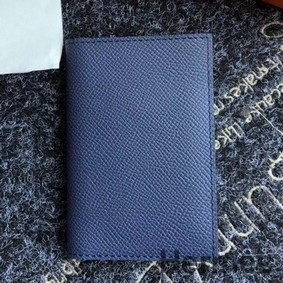 Hermes MC² Euclide Card Holder In Sapphire Epsom Leather