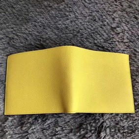 Hermes Yellow MC² Copernic Compact Wallet